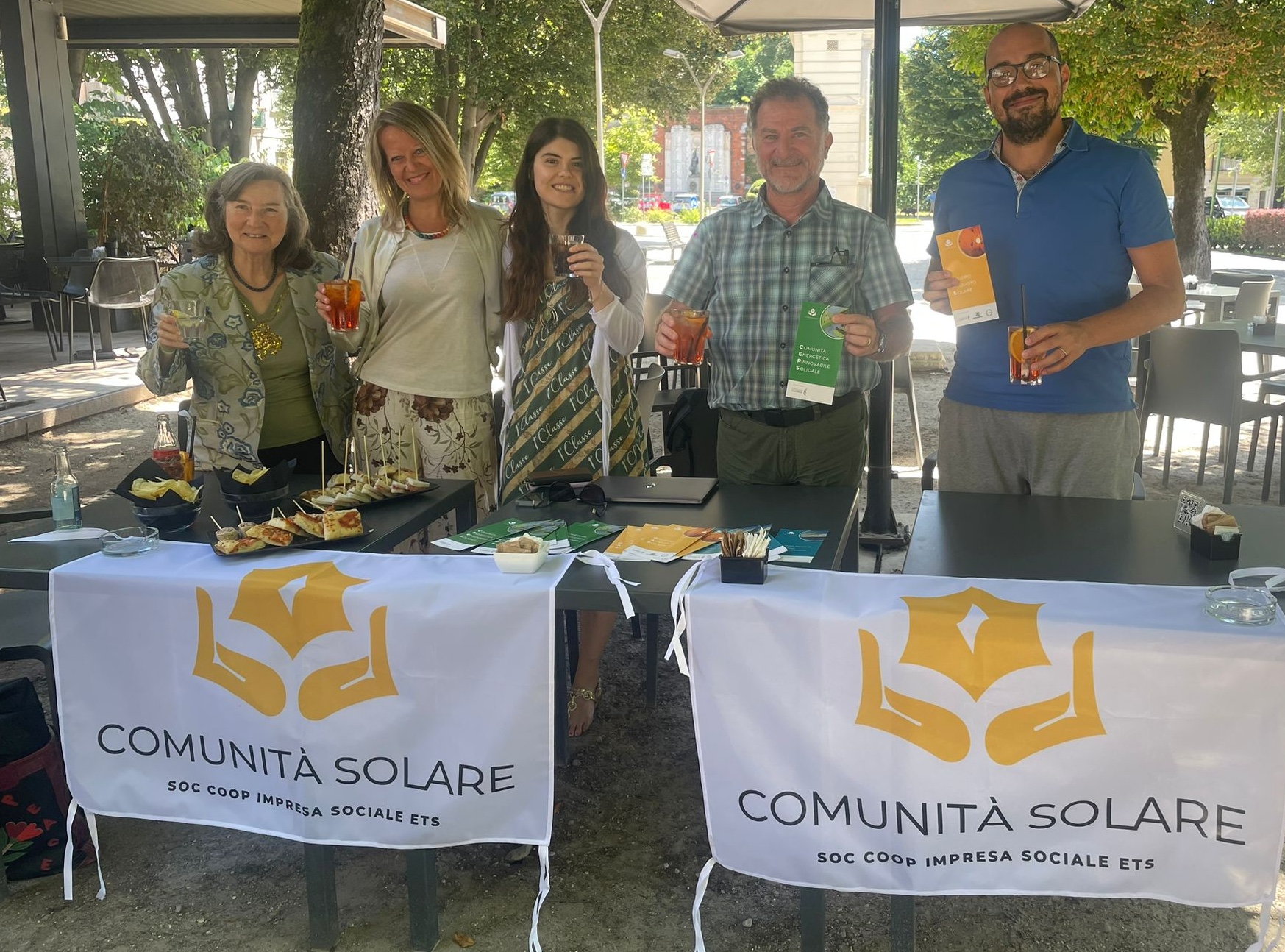 foto del primo anno della Comunità Solare