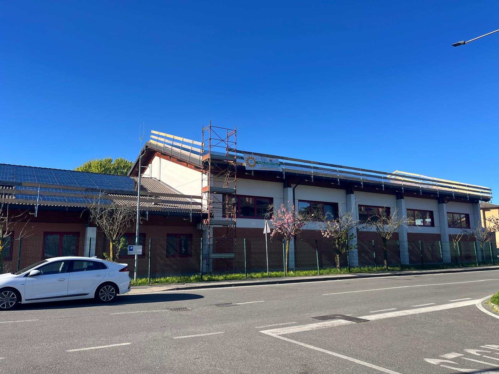 edificio Palestra scuola a Landriano (PV)